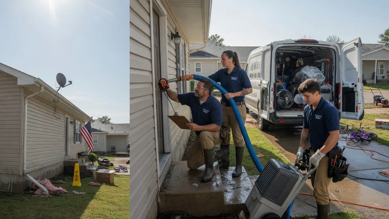 Ceiling Water Damage Restoration in Rose Hill, MS near me